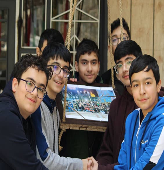 برگزاری کارسوق طناب پایه هشتم