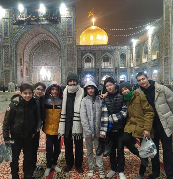 برگزاری اردو مشهد مقدس پایه هشتم