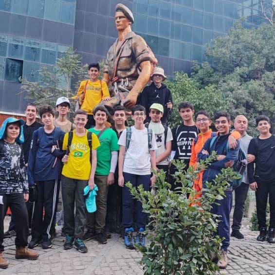 اولین کوهپیمایی به مقصد آبشار اوسون